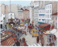Vintage Montmartre, La Fête Rue Lepic