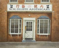 6 The Bowery, W.M. Olliffe Apothecary, New York, USA