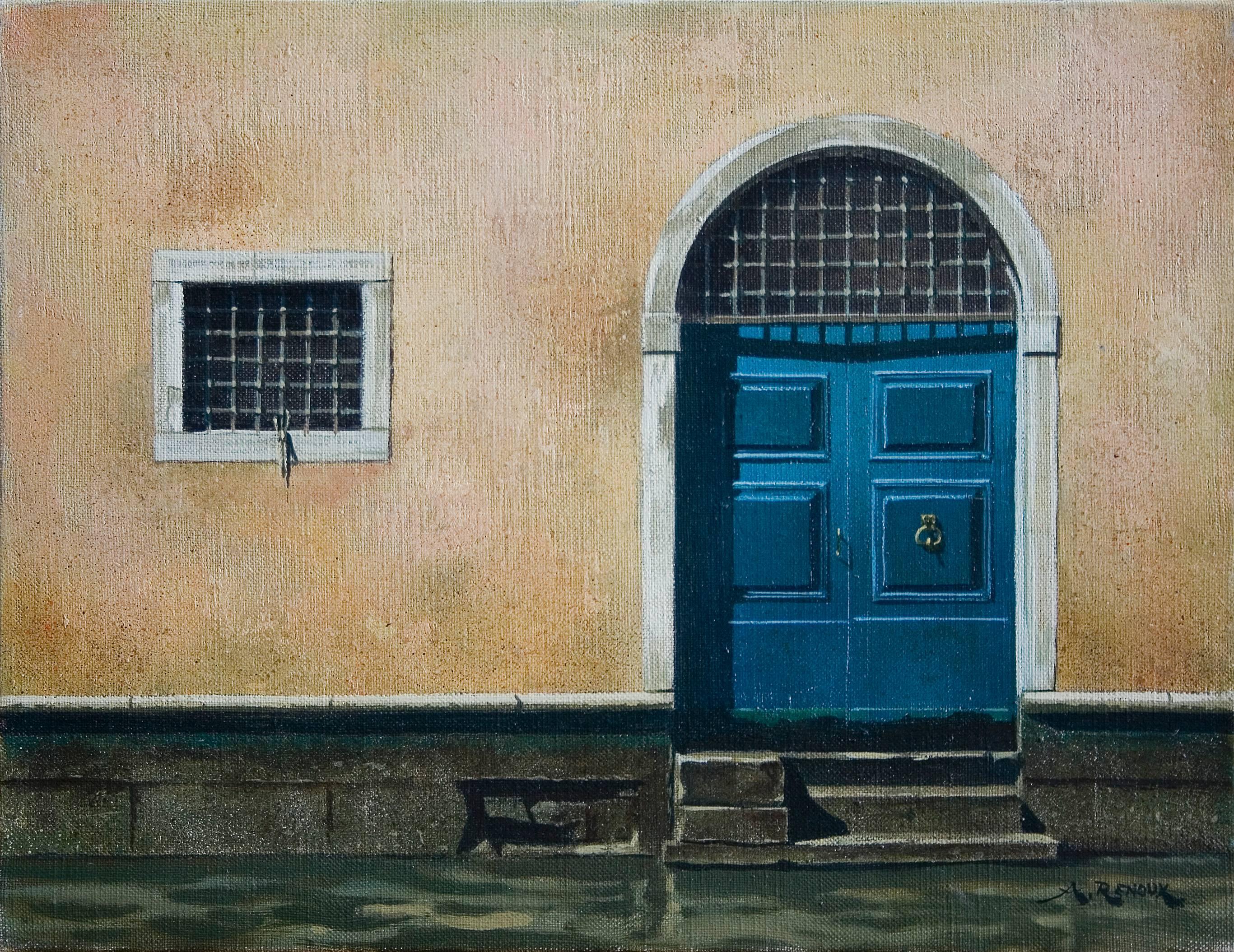 André RENOUX Landscape Painting - Venise, Italy