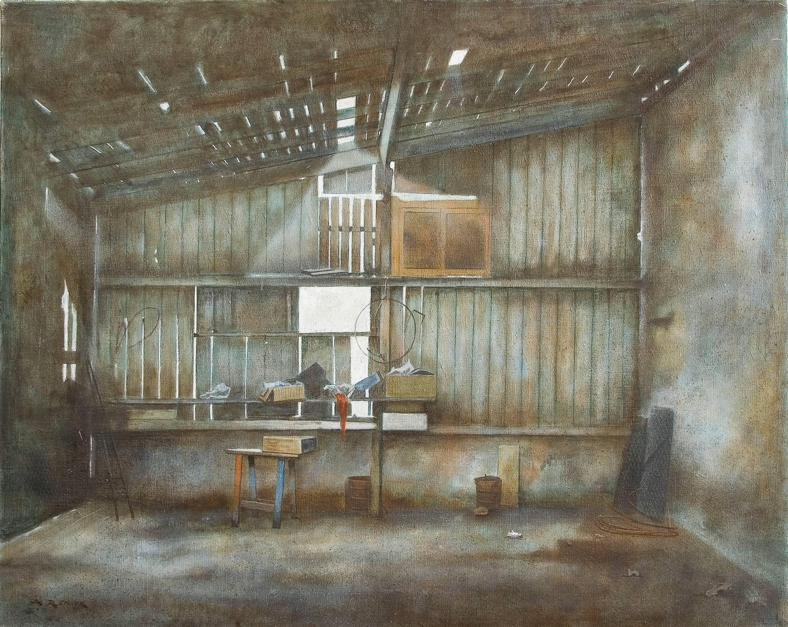 André RENOUX Interior Painting - The Studio in Paris