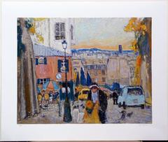 The Pink House in Montmartre Paris