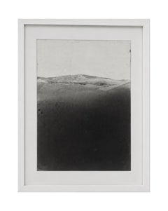 Abstract Landscape – Original Pure Pigment Drawing on Paper, Framed, 2022