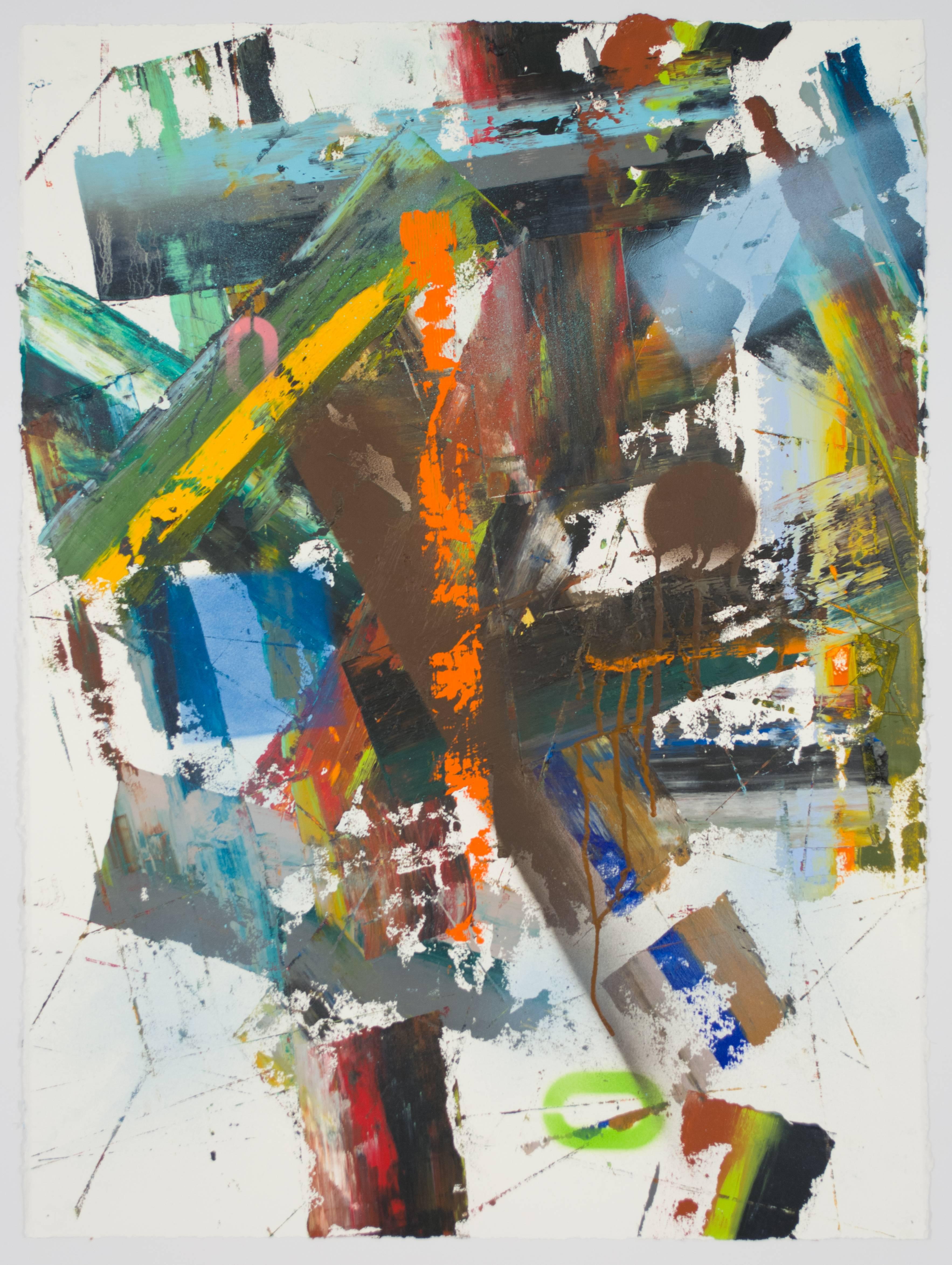 Jeff Perrott Abstract Painting - Head IX