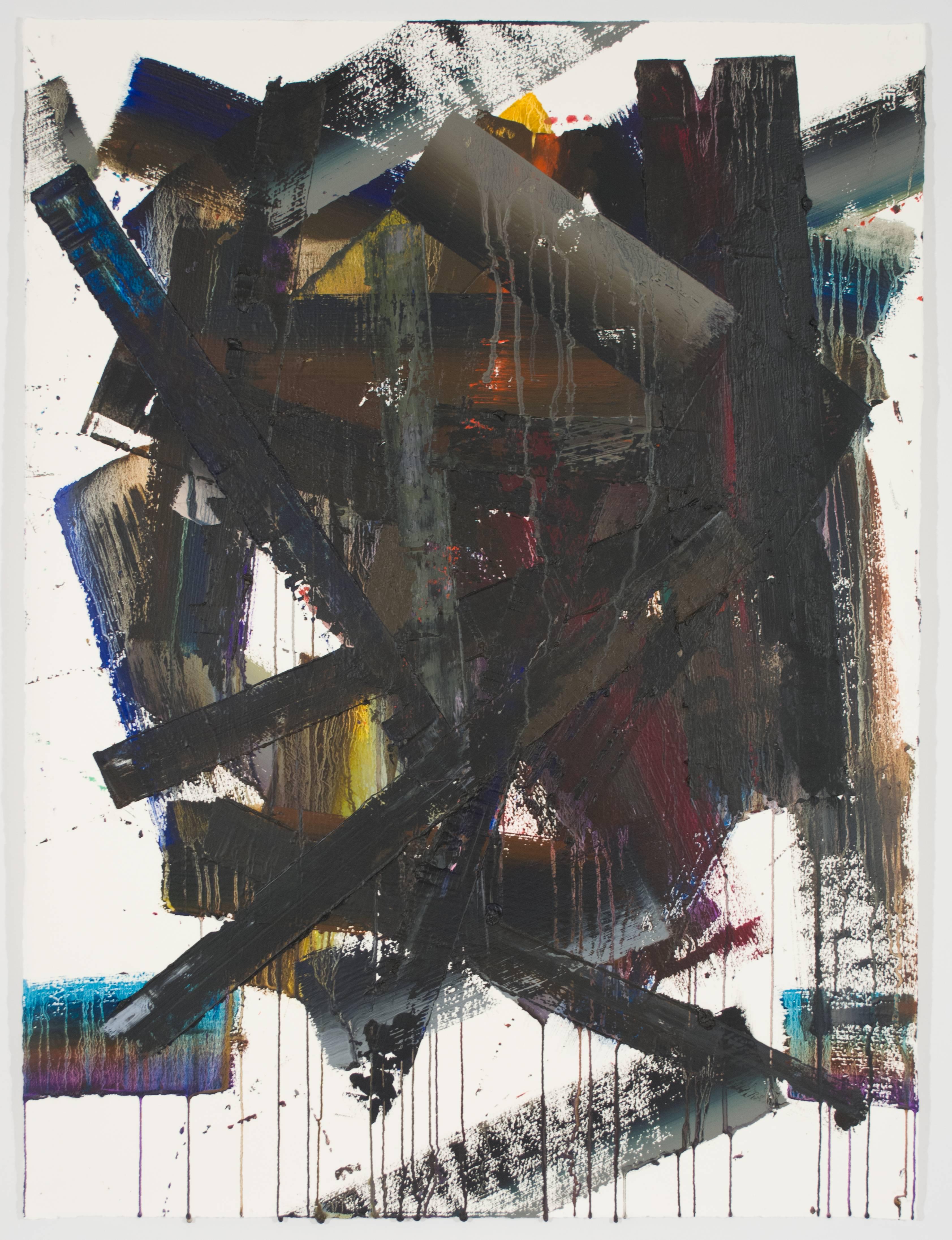 Jeff Perrott Abstract Painting - Head XI