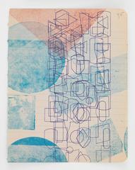 Pen Stenciled Ghost-printed