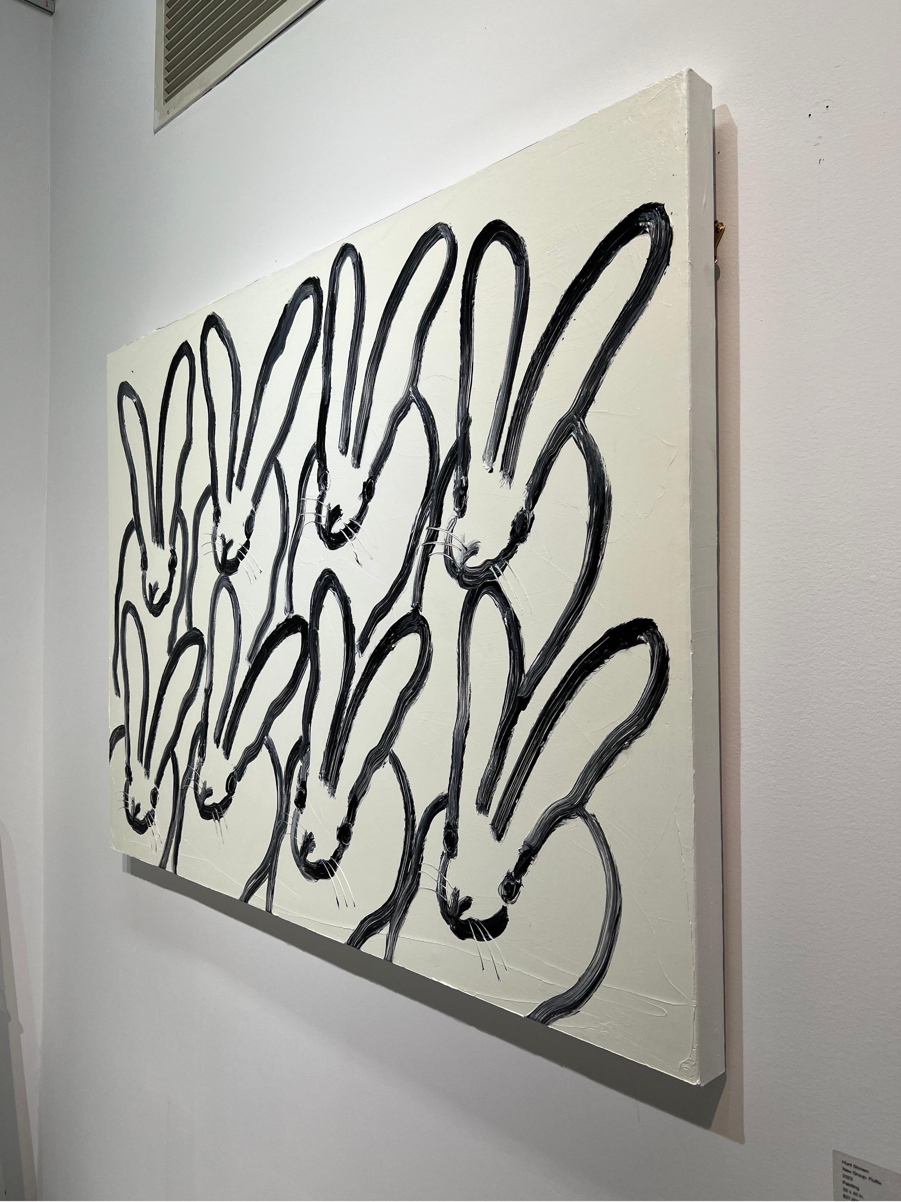 Nuovo gruppo Fluffle - Painting di Hunt Slonem