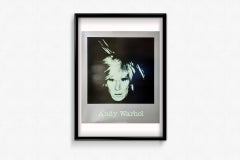 1989 Original Poster by Andy Warhol Self Portrait Galerie Isy Brachot