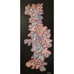 Originalplakat von Jean Dubuffet aus dem Jahr 1964: „L'Hourloupe Avant la Lettre“