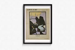 Circa 1900 Original Poster by Auguste Roubille King Oscar II