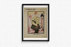 Originalplakat von Auguste Roubille aus der Zeit um 1900: Sultan Abdul Hamid II.
