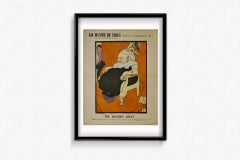 Circa 1900 Original Poster by Auguste Roubille Queen Victoria