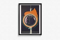 Originalplakat von Lázaro Abreu aus dem Jahr 1970, OSPAAAL, Syrien, kubanische politische Kunst