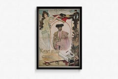 1899 Original Poster by Eulogio Varela Rafael Guerra Guerrita Bullfighter