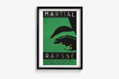 1969 Original Poster by Martial Raysse Galerie Alexandre Iolas Pop Art