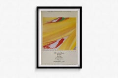 Olivier Debré 1989 Hong Kong Cultural Centre Original Poster