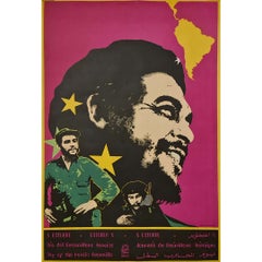 1980 OSPAAAL Heroic Guerrilla Poster by Rafael Enríquez