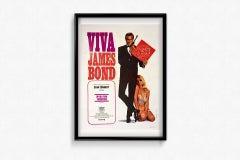 Affiche du film « Thunderball » de James Bond (1970), réalisée par Yves Thos et Jouineau Bourduge