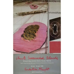 1985 Christo Surrounded Islands Fondation Maeght Original Poster