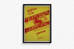 1966 Peter Bailey Jefferson Airplane Fillmore BG-1 Concert Poster