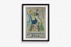 Manifesto originale del Carnevale di Nizza del 1964, opera di Jules Cavaillès