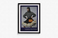 2020 Original Louis Vuitton Sora Choi Poster by Nicolas Ghesquière