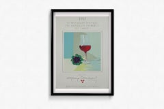 1985 Original Beaujolais Nouveau Poster by Roger Muhl