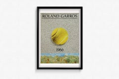 Poster originale del Roland Garros del 1986, opera di Jiri Kolar