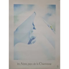 Originalplakat „Les Alpes Pays de la Chartreuse“ von Samivel, um 1980