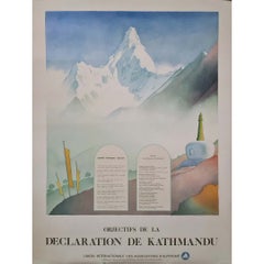 Can you make me a similar article in english for this circa 1980 original poster