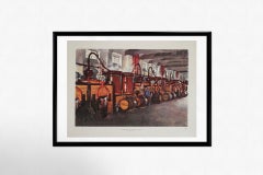 Circa 1950 Original Martell Distillery Poster by Albert Brenet