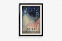 Cartel original de la Exposición Internacional de París de 1937, obra de Beaudouin & Lods