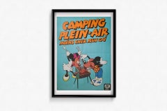 1973 Original Disney Camping Poster by O.G.E.P.