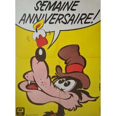 1973 Original Disney Anniversary Week Poster by O.G.E.P.