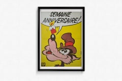 1973 Original Disney Anniversary Week Poster by O.G.E.P.