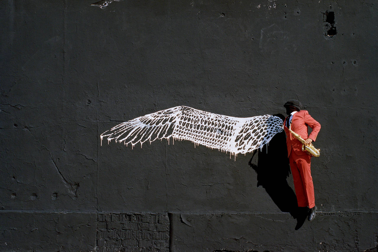 Birdman - Photograph by Robin Rhode