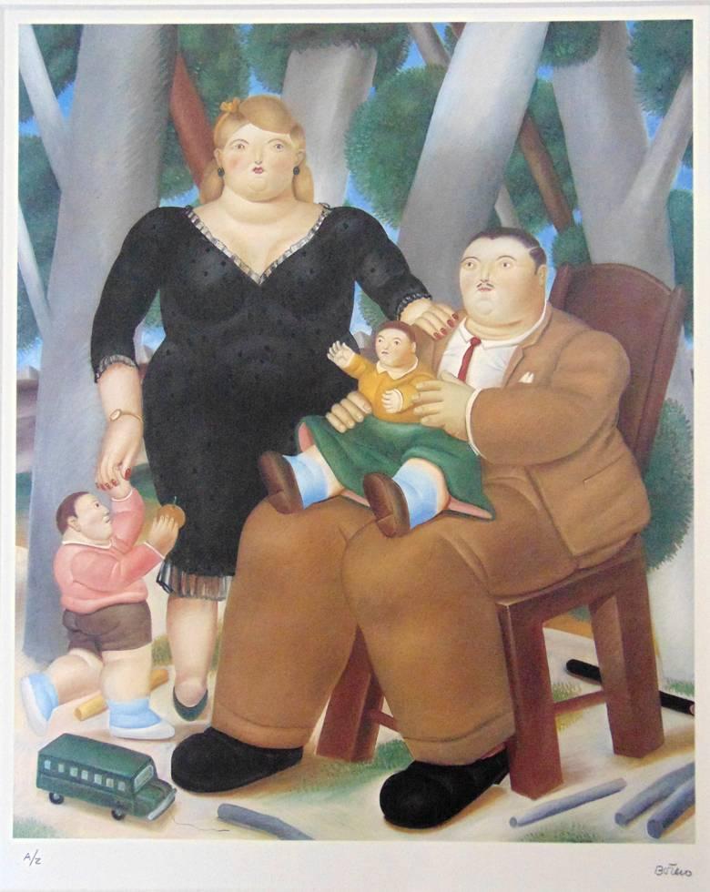 fernando botero familia