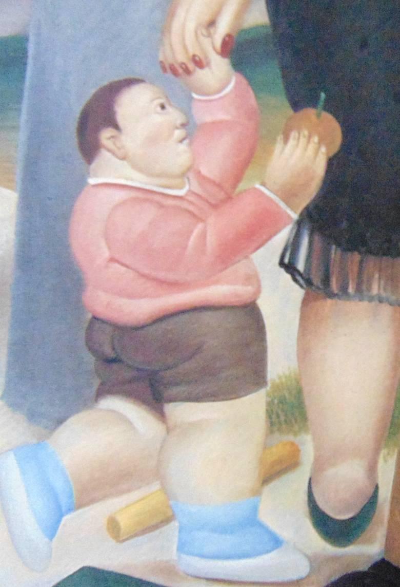 fernando botero la familia