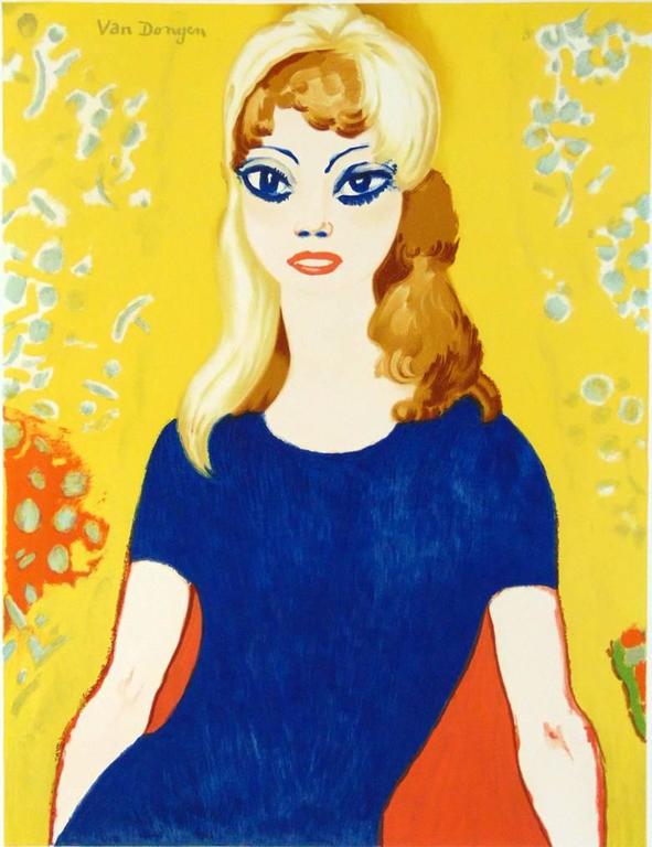 Kees van Dongen - Brigitte Bardot For Sale at 1stdibs