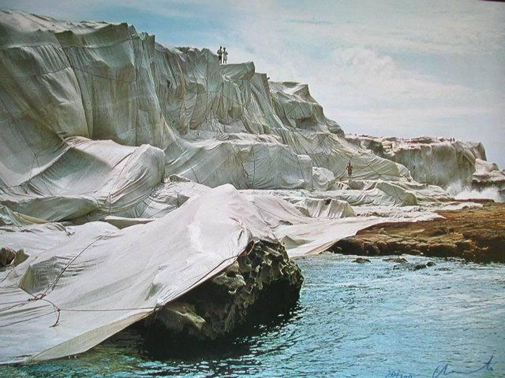 Javacheff Christo Wrapped Coast Little Bay, Australia at 1stDibs