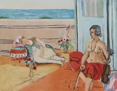 Odalisque on the Terrace / Odalisque sur la Terrasse 12