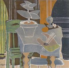 Still Life with Palette Nature Morte à la Palette 3
