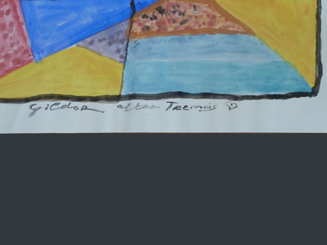 JACOB GILDOR nato nel 1948
(tedesco / israeliano)

Titolo: Coppia - Omaggio a Tremois, 2003

Tecnica: Gouache e inchiostro originali firmati a mano su stampa

Dimensioni: 84 x 59,5 cm / 33 x 23,4 in

Informazioni aggiuntive: Questa è una