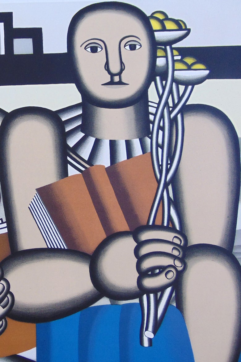 The Reading - Cubist Print by Fernand Léger