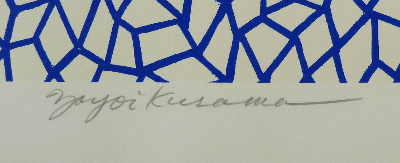 yayoi kusama signed prints