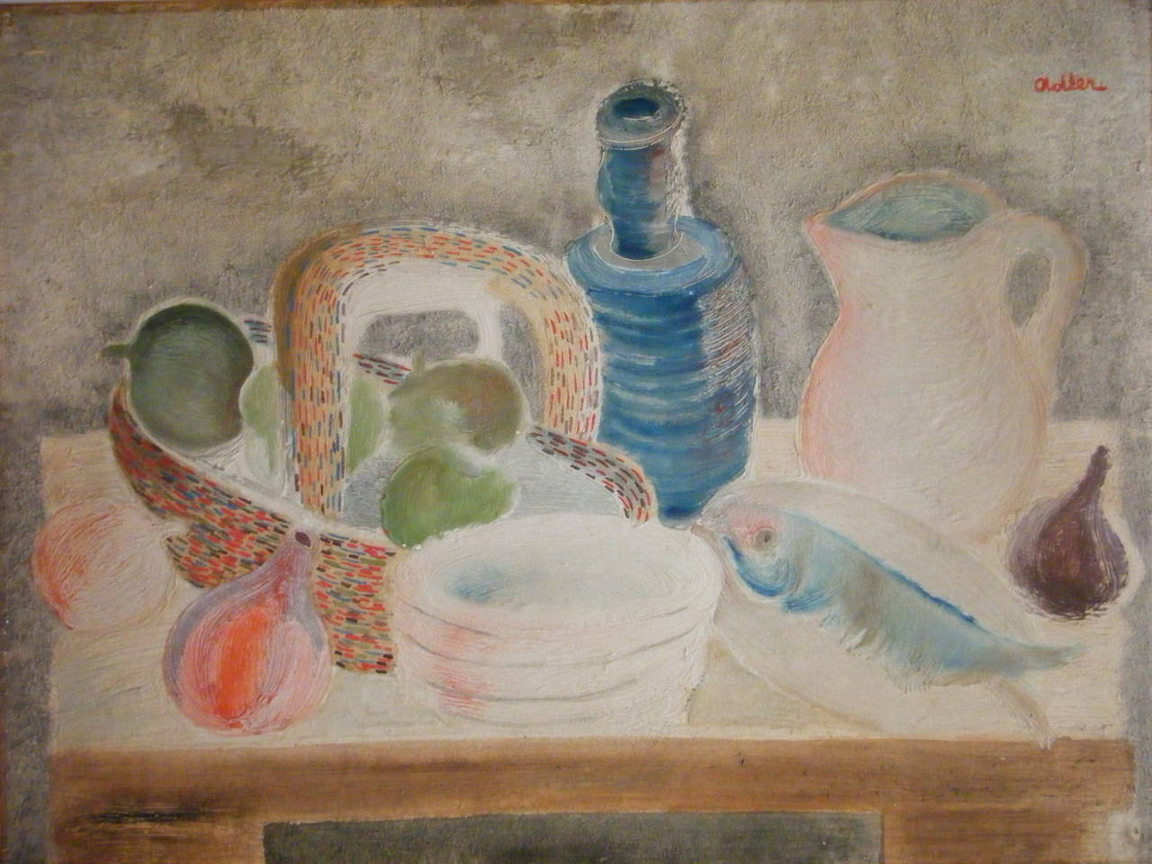 Still Life with Fish and Bottle
