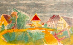 The Norman Dovecote  Le pigeonnier Normand -  French Cubism