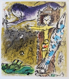 Christus in der Uhr, aus: Chagall: Jacques Lassaigne – Paris Französisch Russisch
