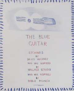 „The Blue Guitar“ [Titel], aus: „The Blue Guitar – Pop Blue Guitar“