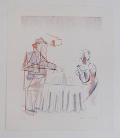 Figures with Still Life, from: The Blue Guitar - Pop Blue Guitar