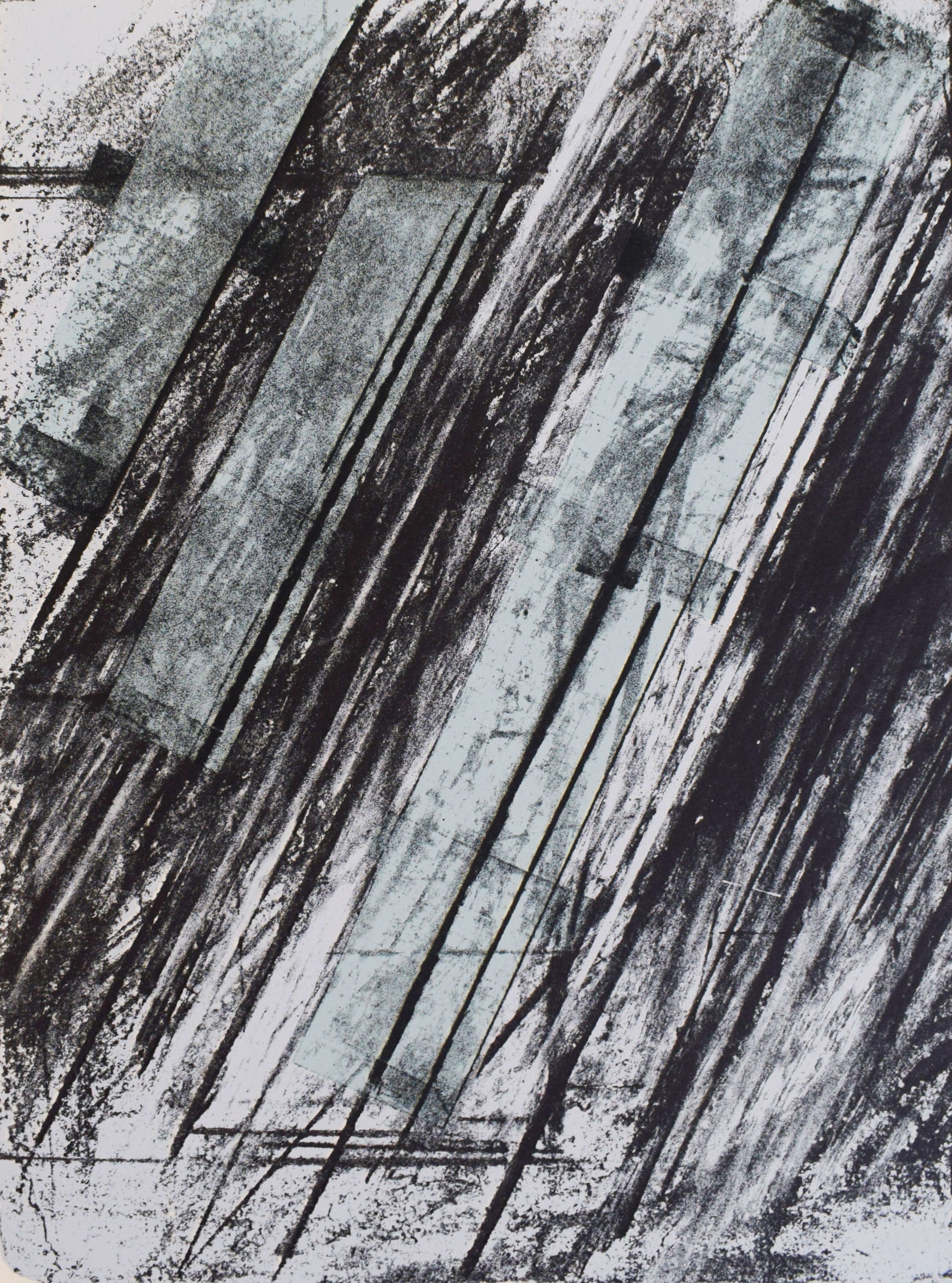 Did Cy Twombly use oil paint?